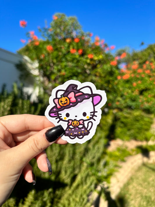 Witch kitty Sticker