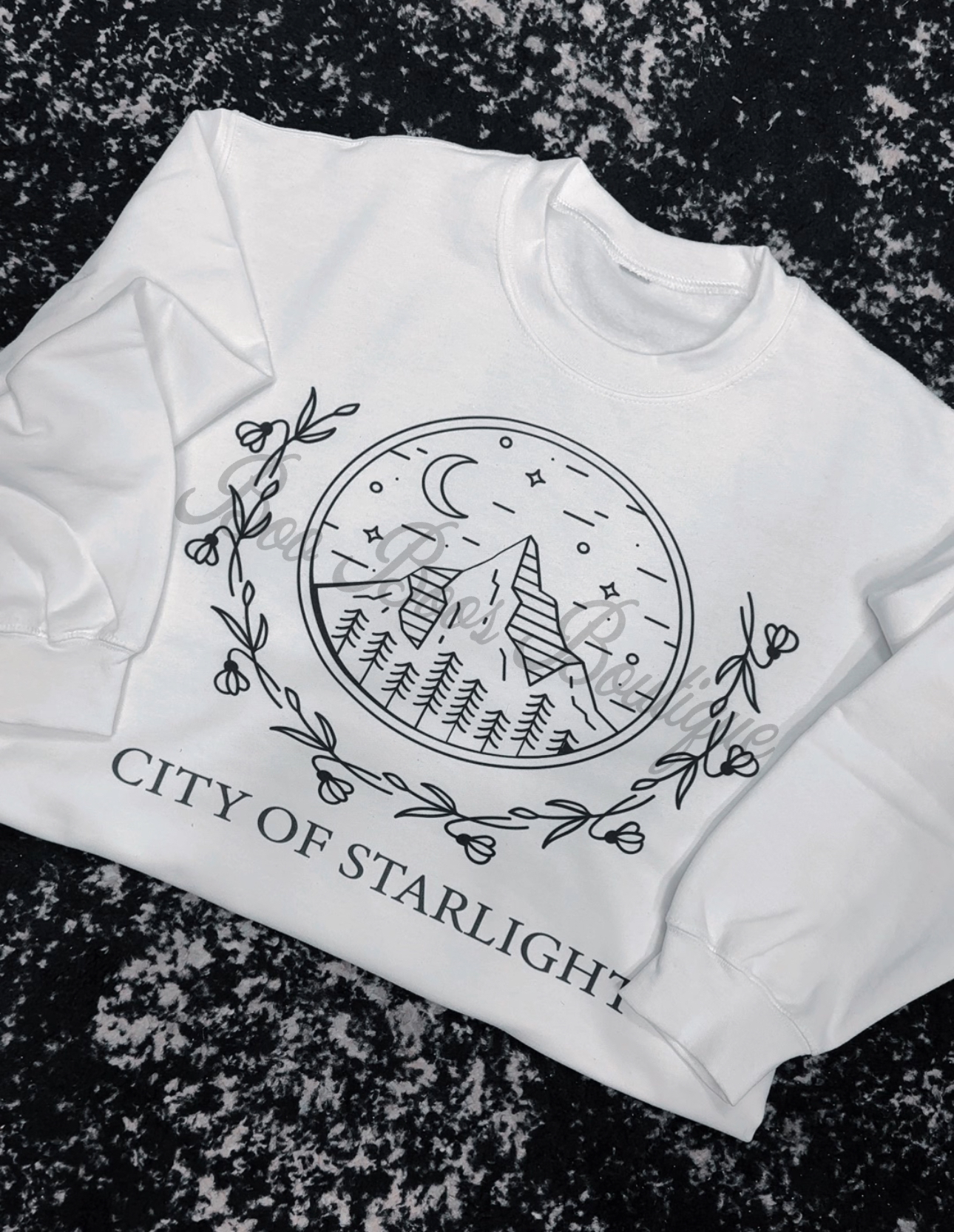 City of starlight crewneck sweater/Tshirt
