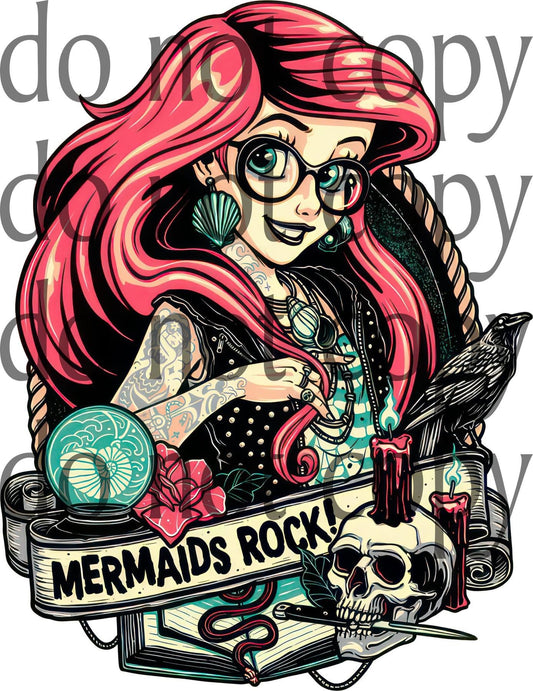 mermaids rock transfer