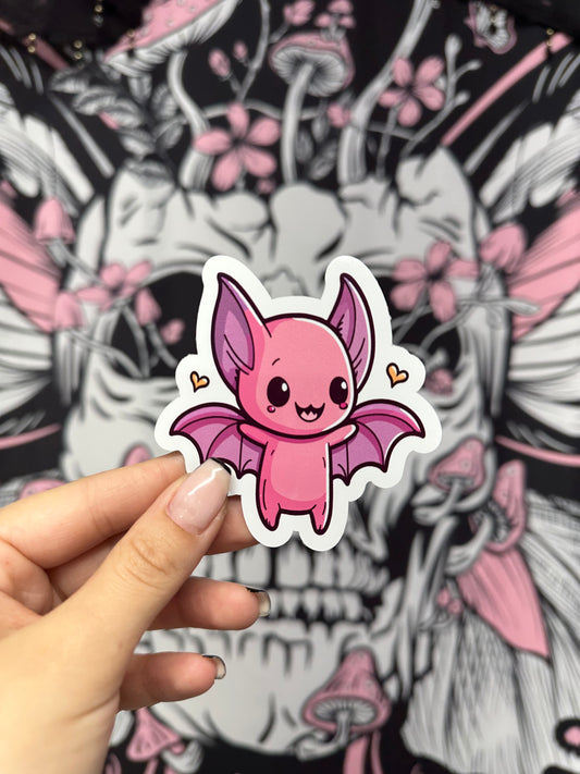 Pink Bat stickers