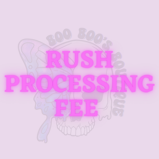 Rush Processing Fee (Read description)
