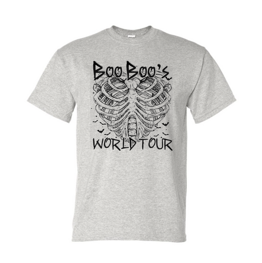 Boo Boos World tour Ash Grey Tshirt