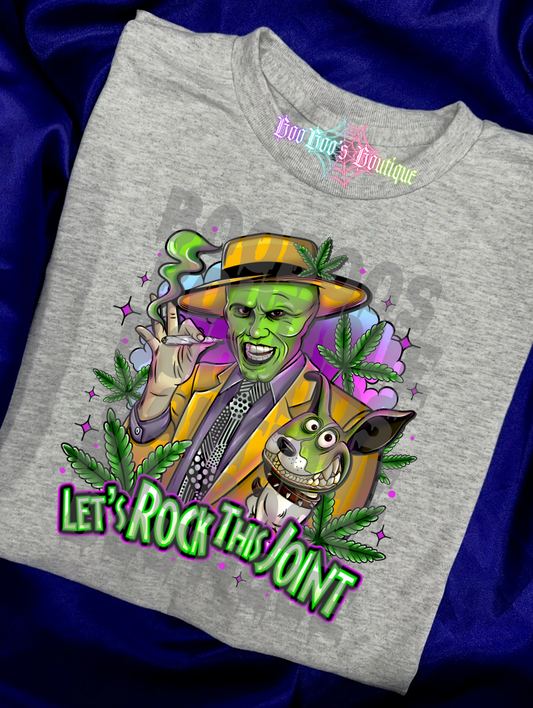 Build A Tee- Lets Rock this joint Unisex Sublimation Tshirt